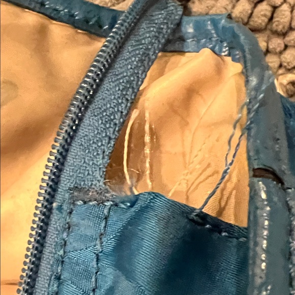 Coach Vintage Teal Signature Shoulder Bag - Picture 13 of 16